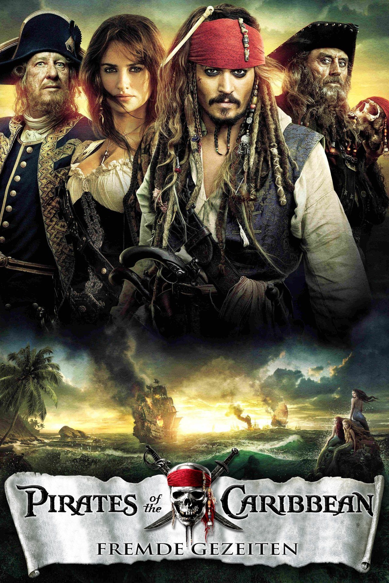 Pirates of the Caribbean - Fremde Gezeiten – Poster