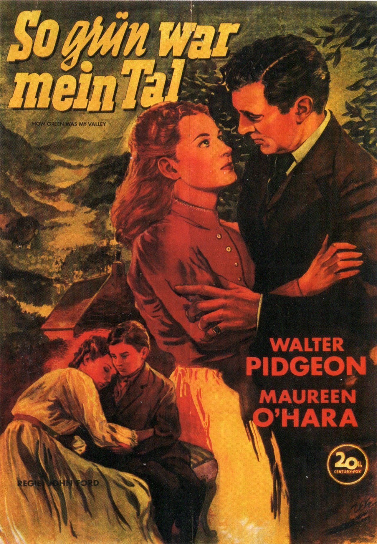 So grün war mein Tal – Poster