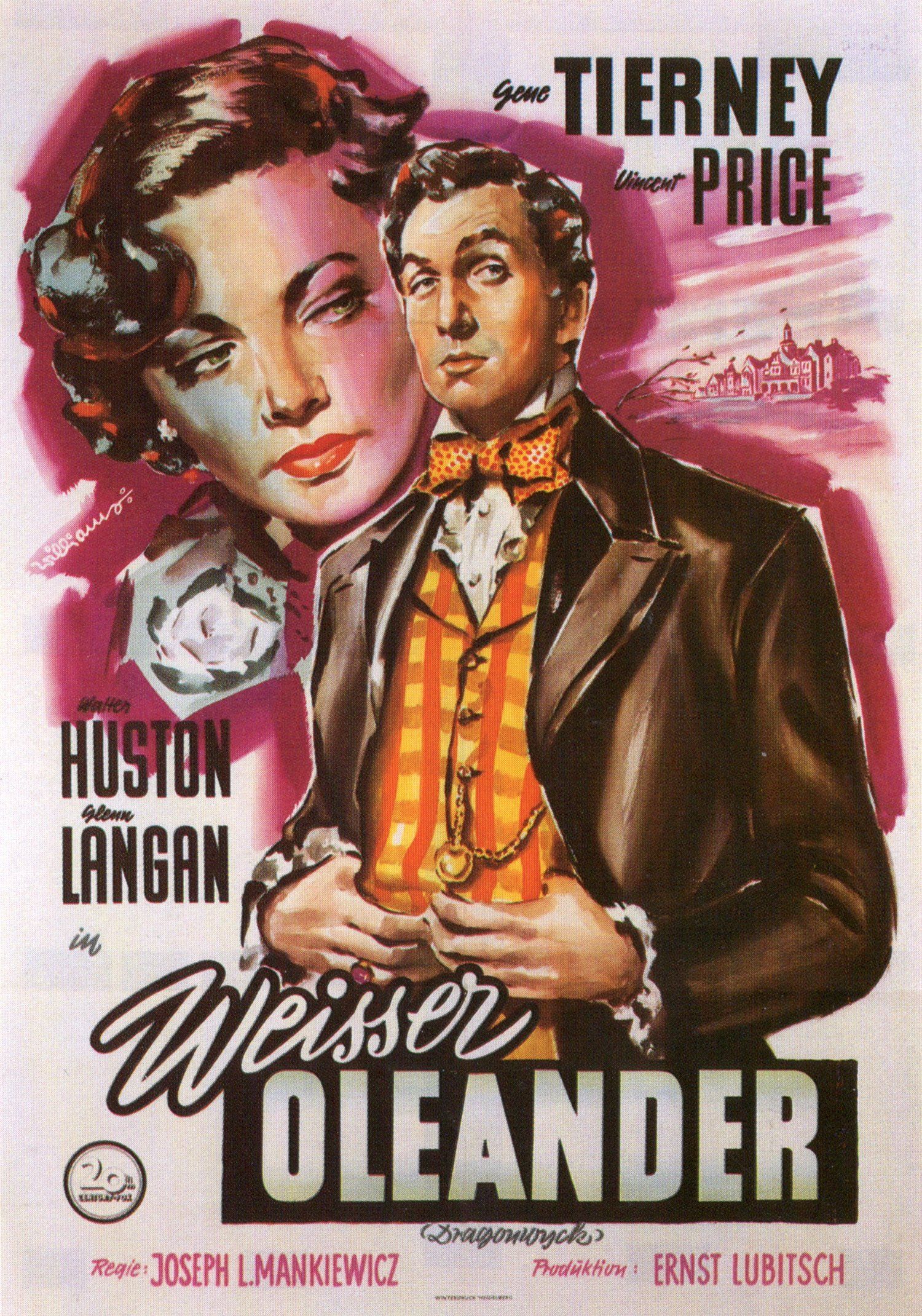 Weisser Oleander – Poster