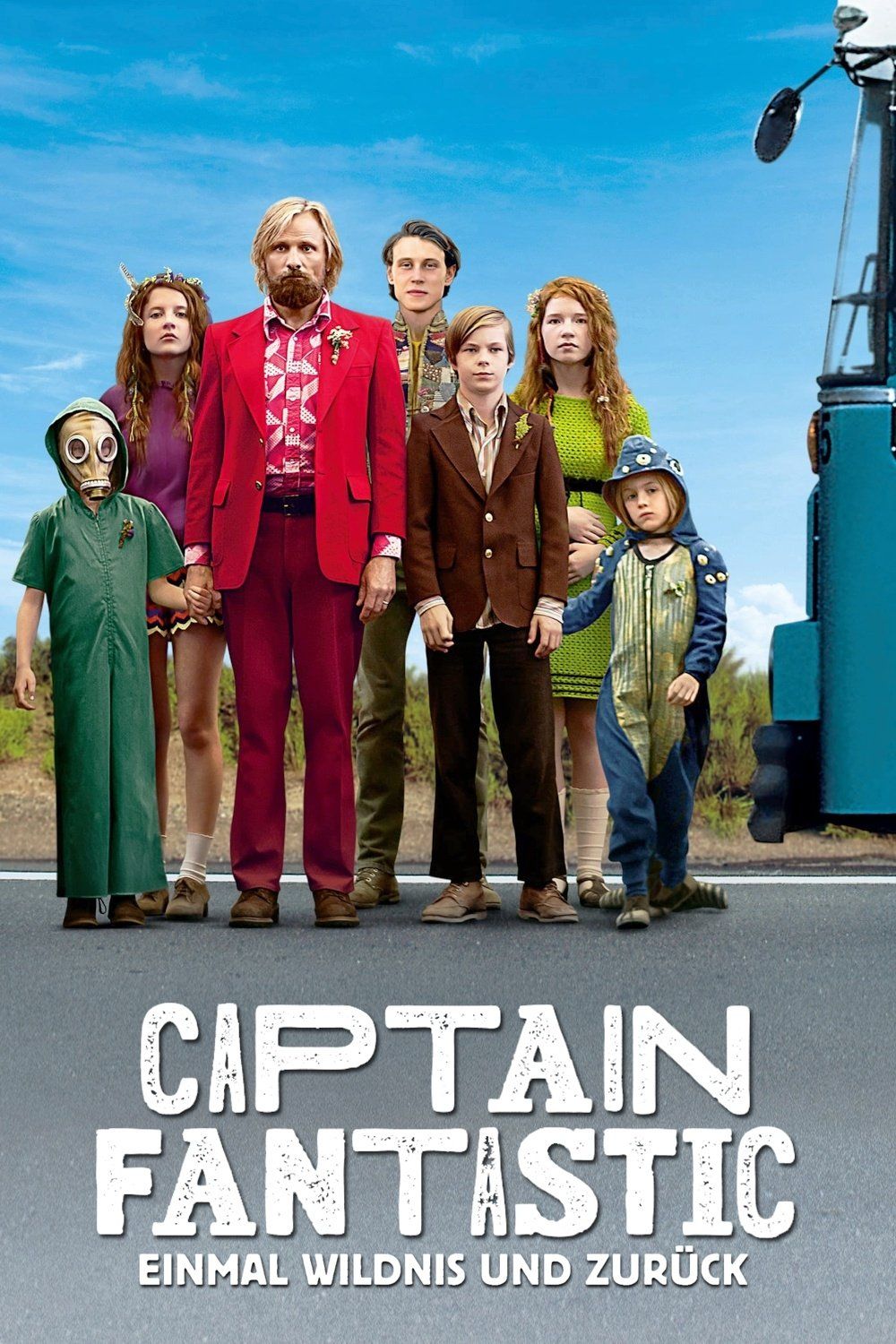 Captain Fantastic - Einmal Wildnis und zurück – Poster