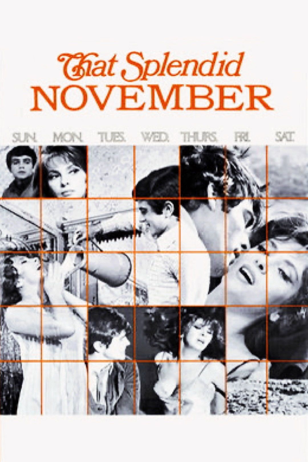 Ein heißer November – Poster