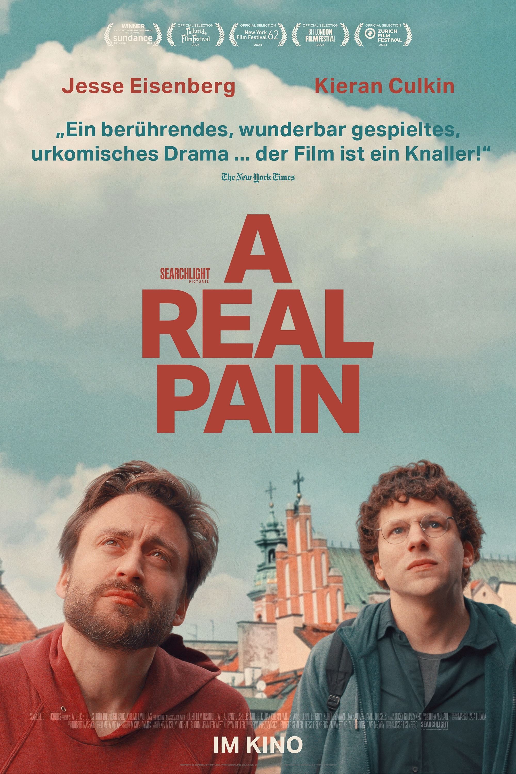 A Real Pain – Poster
